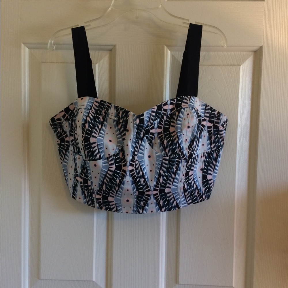 Bustier Crop Top